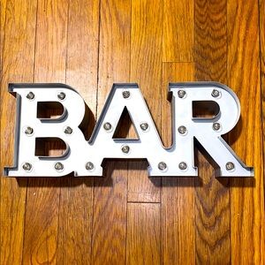 Bar Sign That Lights Up! ✨